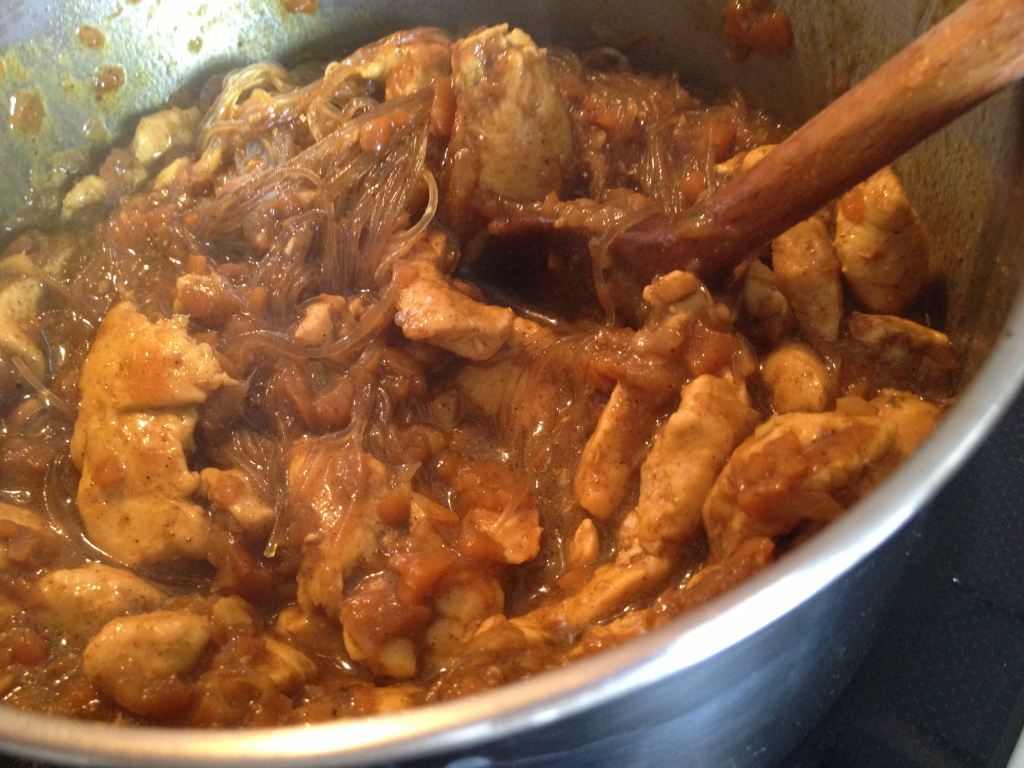 Chicken Korma für die SCD - fertig