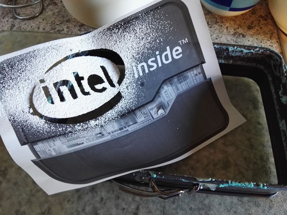 Cheesecake - Intel-Schablone