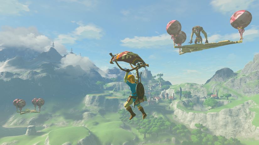 Zelda - Breath of the Wild - Schwerer Modus - Ballonplattformen